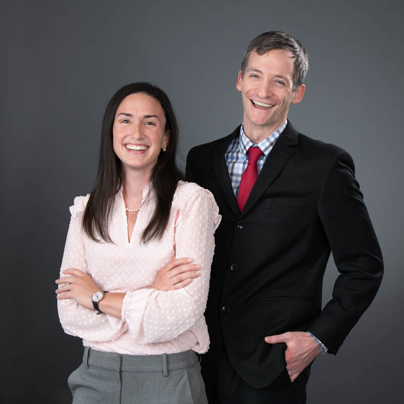 Dr. Brittany Strawman and Dr.kyle Tangney